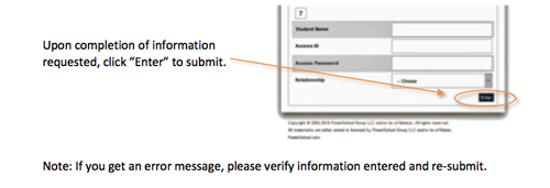 powerschool login screenshot information 